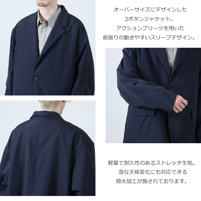 DAIWA PIER39(ԥ39) TECH LOOSE 2B JACKET RIPSTOP