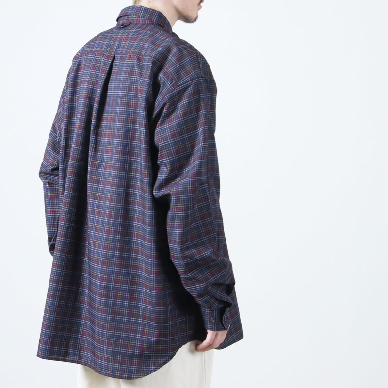 DAIWA PIER39(ԥ39) TECH BUTTON DOWN SHIRT L/S TATTERSALL