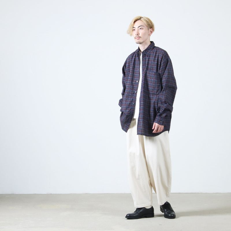 DAIWA PIER39(ԥ39) TECH BUTTON DOWN SHIRT L/S TATTERSALL