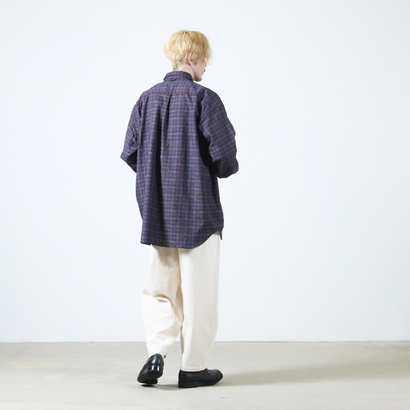 DAIWA PIER39(ԥ39) TECH BUTTON DOWN SHIRT L/S TATTERSALL