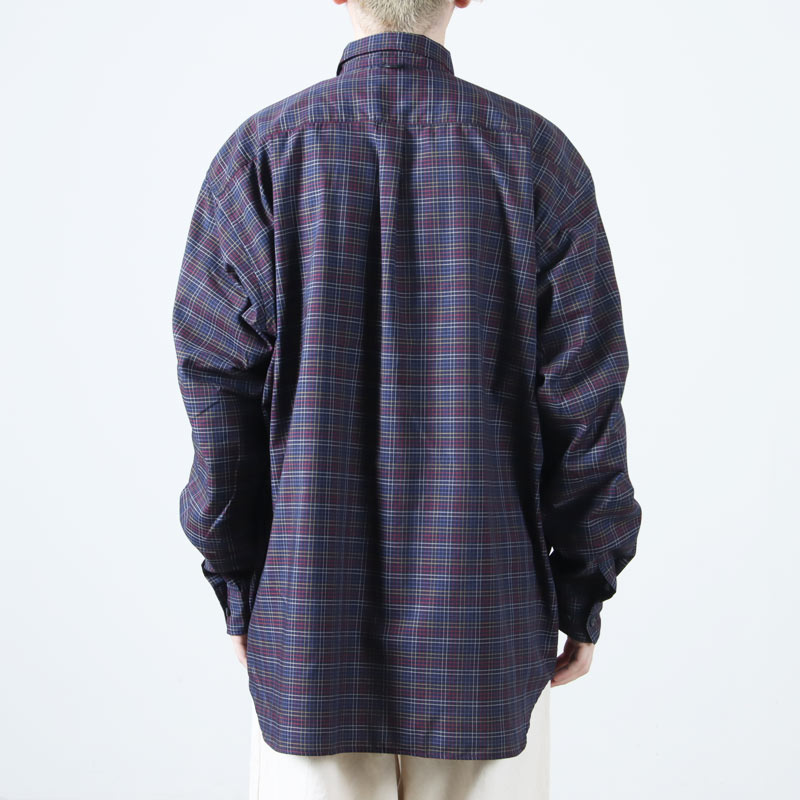 DAIWA PIER39(ԥ39) TECH BUTTON DOWN SHIRT L/S TATTERSALL