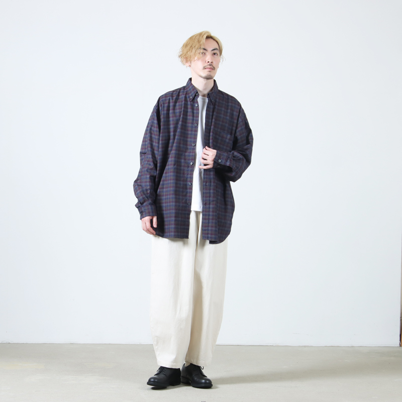 DAIWA PIER39(ԥ39) TECH BUTTON DOWN SHIRT L/S TATTERSALL