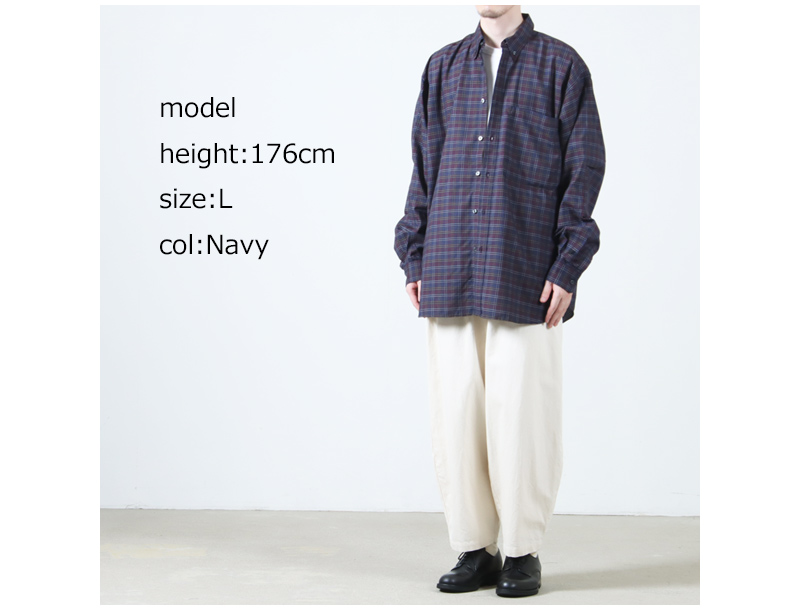 DAIWA PIER39(ԥ39) TECH BUTTON DOWN SHIRT L/S TATTERSALL