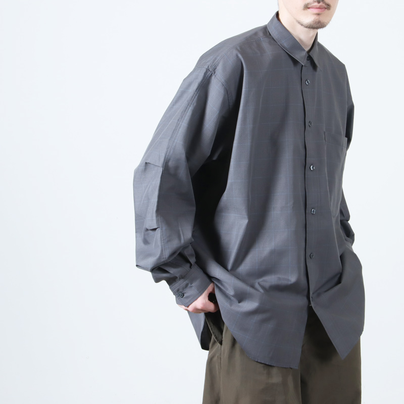 DAIWA PIER39(ԥ39) TECH REGULAR COLLAR SHIRT L/S GLEN CHECK