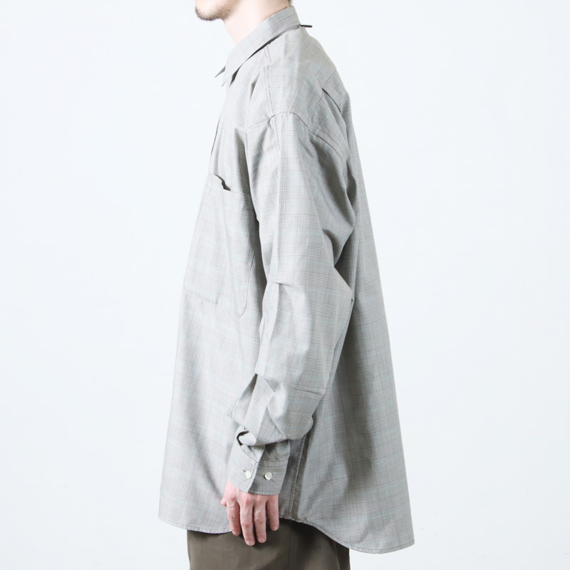 DAIWA PIER39(ԥ39) TECH REGULAR COLLAR SHIRT L/S GLEN CHECK