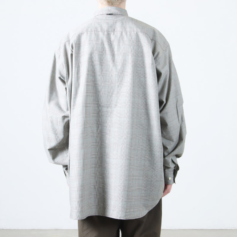 DAIWA PIER39(ԥ39) TECH REGULAR COLLAR SHIRT L/S GLEN CHECK