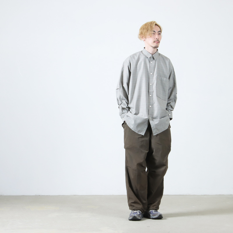 DAIWA PIER39(ԥ39) TECH REGULAR COLLAR SHIRT L/S GLEN CHECK