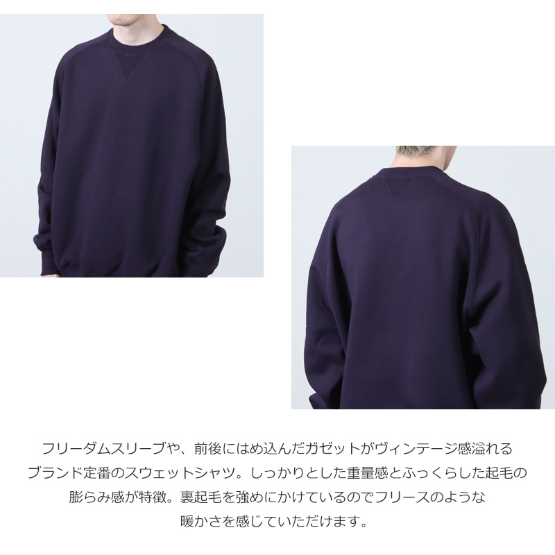 DAIWA PIER39(ԥ39) TECH SWEAT CREW FREEDOM SLEEVE