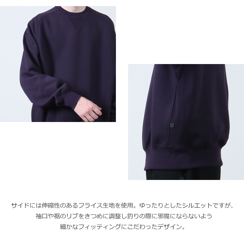 DAIWA PIER39(ԥ39) TECH SWEAT CREW FREEDOM SLEEVE