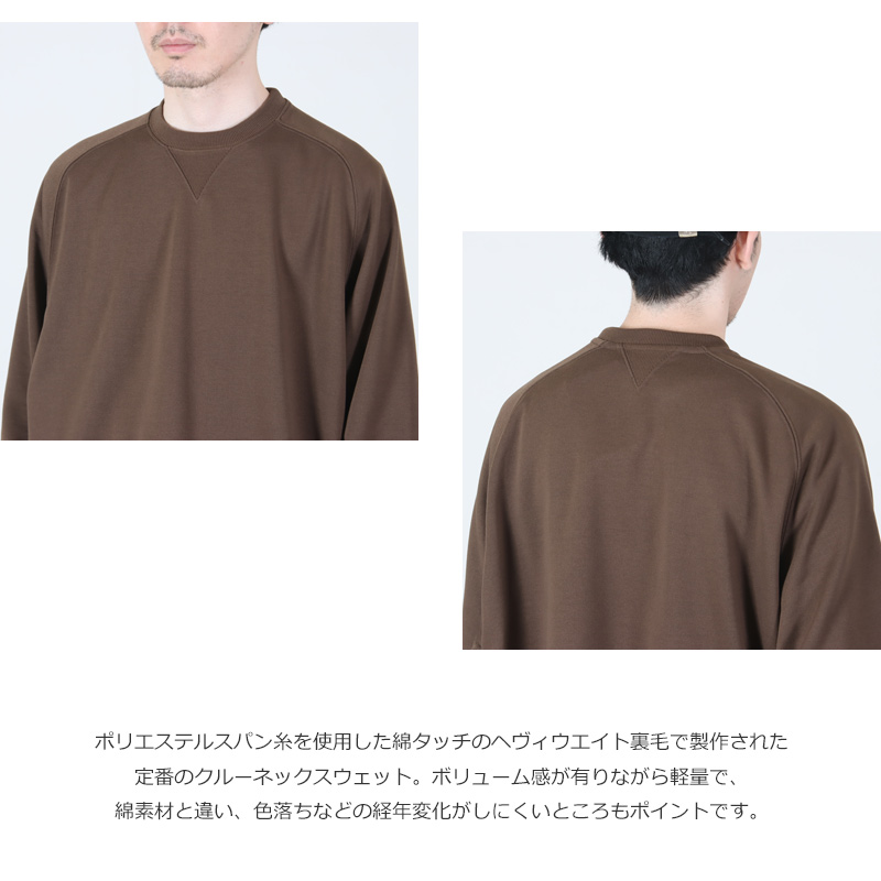 DAIWA PIER39(������ԥ�39) TECH SWEAT CREW FREEDOM SLEEVE