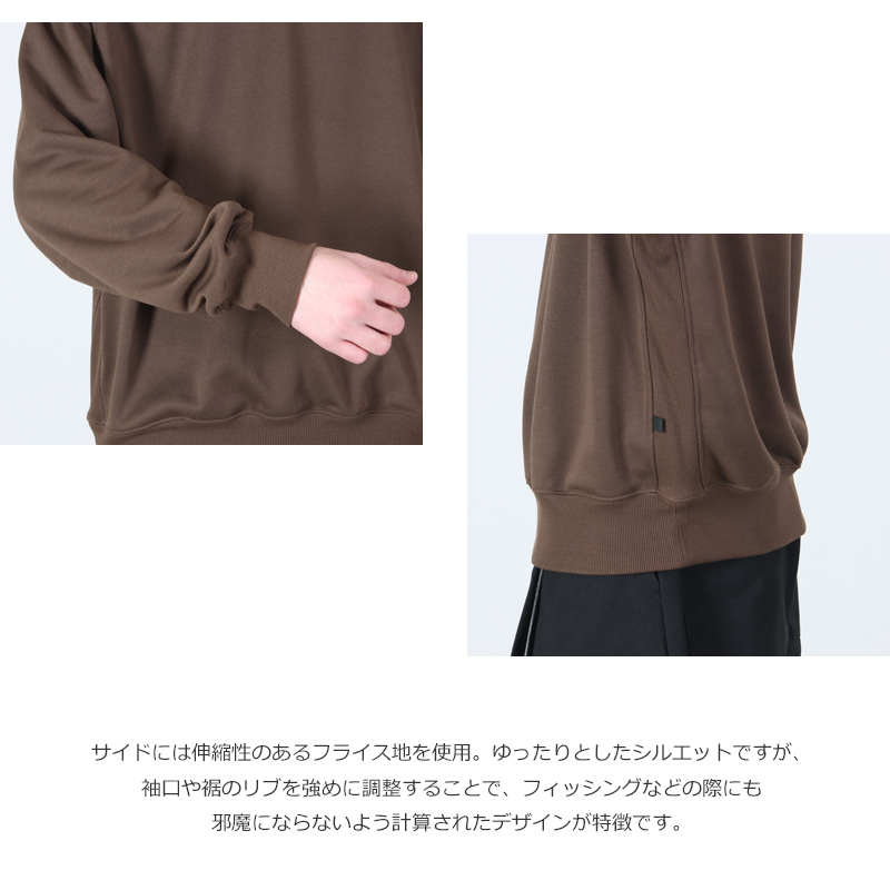 DAIWA PIER39(������ԥ�39) TECH SWEAT CREW FREEDOM SLEEVE