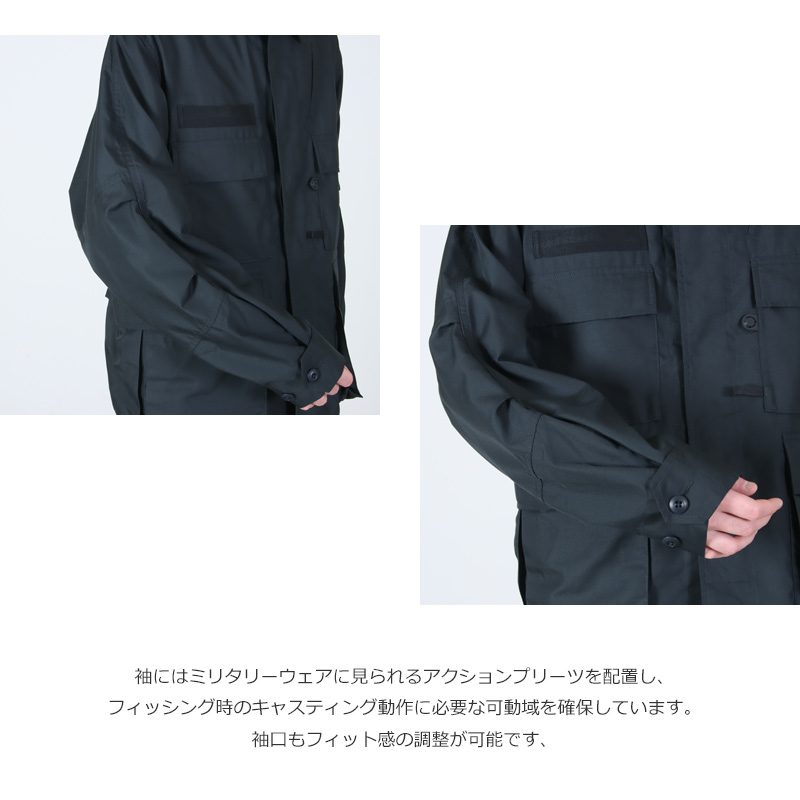 DAIWA PIER39(������ԥ�39) TECH MULTI FISHING POCKET MIL BDU SHIRT L/S