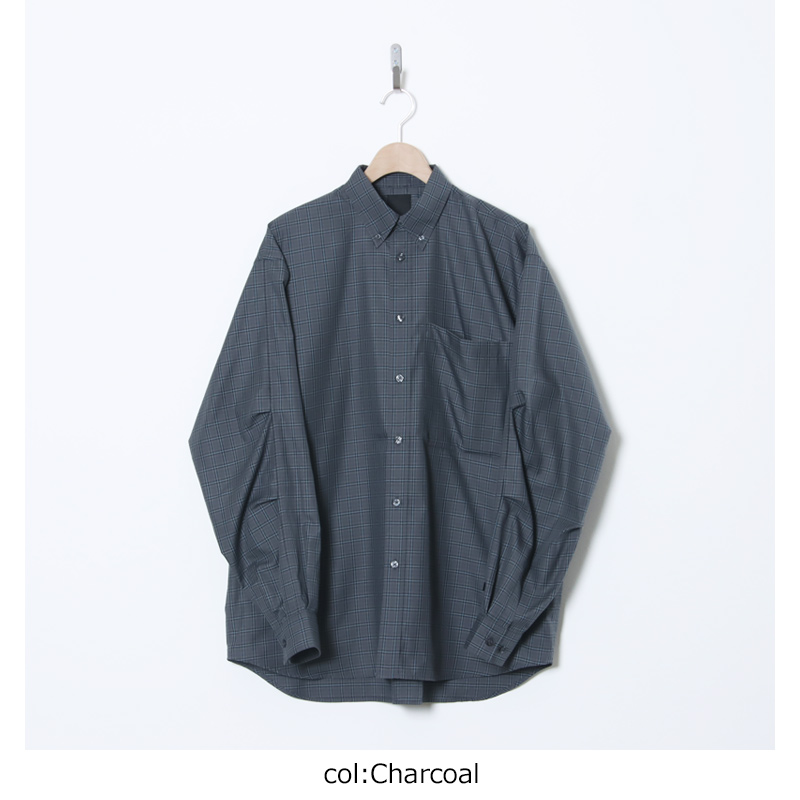 DAIWA PIER39 (ダイワピア39) TECH BUTTON DOWN SHIRT L/S GREN PLAID