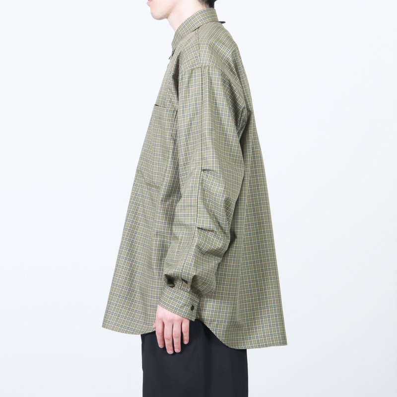 DAIWA PIER39(������ԥ�39) TECH BUTTON DOWN SHIRT L/S GREN PLAID