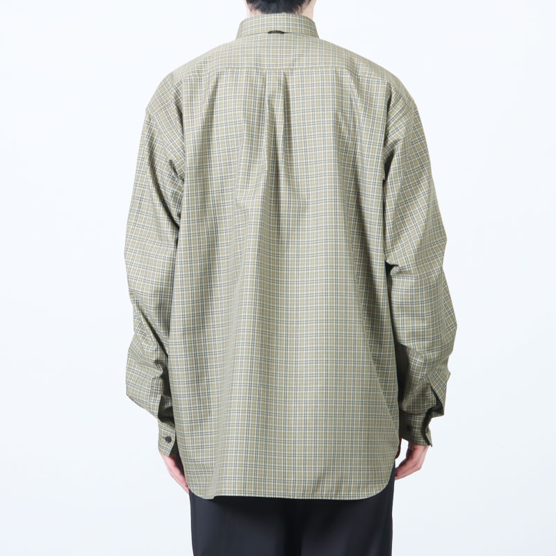 DAIWA PIER39(������ԥ�39) TECH BUTTON DOWN SHIRT L/S GREN PLAID