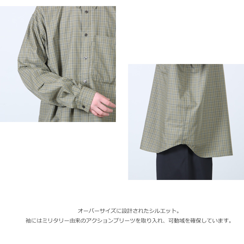 DAIWA PIER39(������ԥ�39) TECH BUTTON DOWN SHIRT L/S GREN PLAID