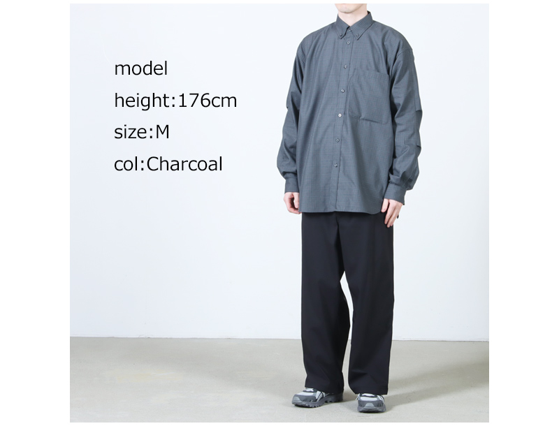 DAIWA PIER39(������ԥ�39) TECH BUTTON DOWN SHIRT L/S GREN PLAID