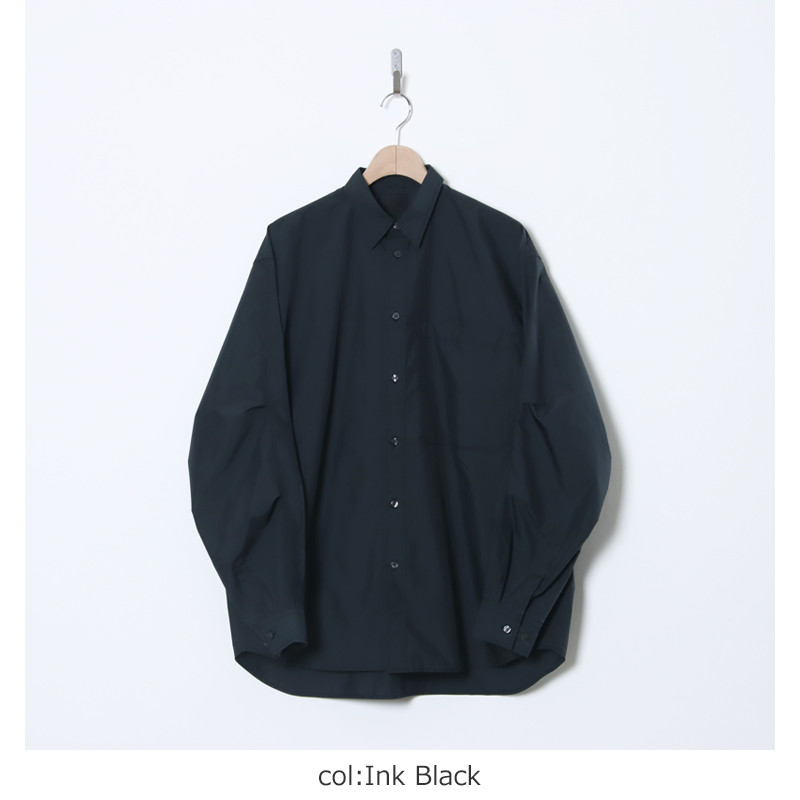 DAIWA PIER39 (ダイワピア39) TECH REGULAR COLLAR SHIRT L/S SOLID