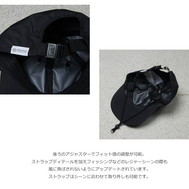 DAIWA PIER39(ԥ39) GORE-TEX WINDSTOPPER TECH 6PANEL CAP