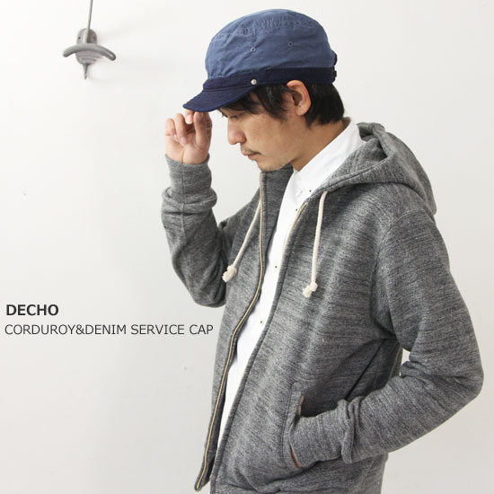 DECHO(ǥ) CORDUROY&DENIM SERVICE CAP