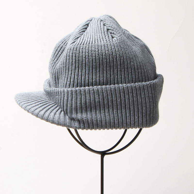 KNEISSL Knitted Hat light grey-white striped pattern casual look Accessories Caps Knitted Hats 