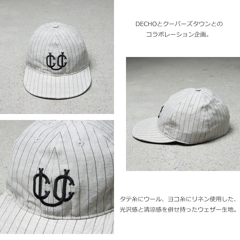 DECHO(ǥ) COOPERSTOWN BALL CAP
