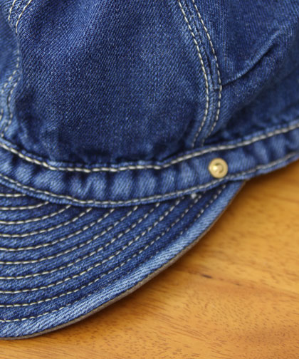 DECHO / ǥ DENIM TUCK KOME CAP