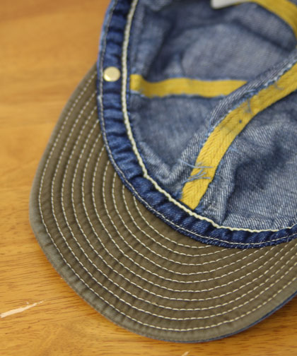 DECHO / ǥ DENIM TUCK KOME CAP