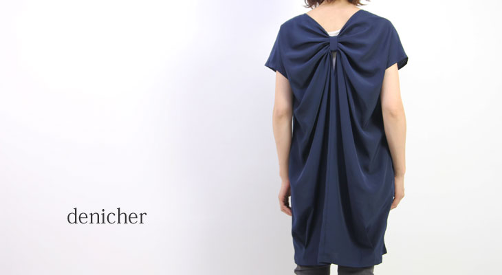 denicher / デニシェ バックリボンワンピース