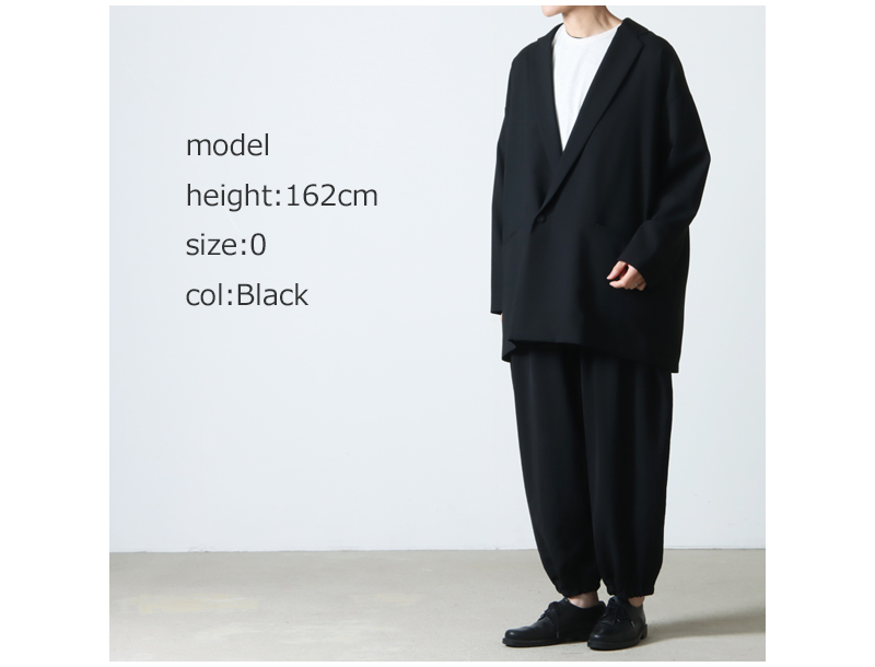 19AW】Dulcamara よそいきセットアップ (BLACK) - セットアップ