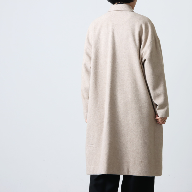 dulcamara ウールガーゼ ボックスロングコート UNISEX 0サイズ ...