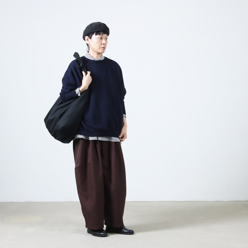 Dulcamara ドゥルカマラ よそいきトートバッグ パープル Dulcamara / ドゥルカマラ | よそいきトートBag - Navy | 通販