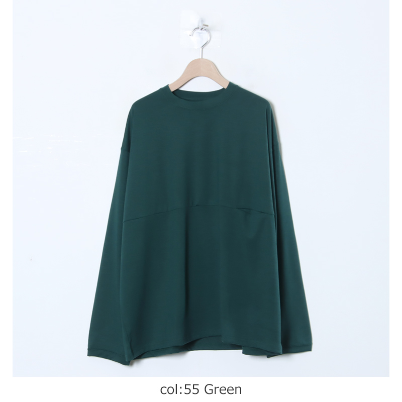 EEL() YURURI TEE L/S Super100s