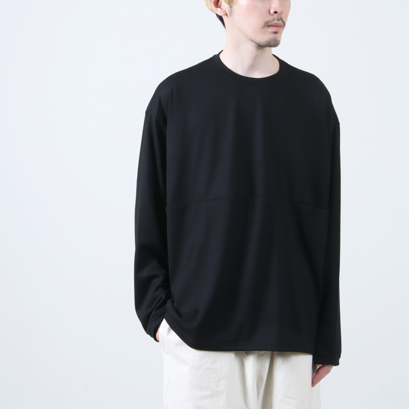 EEL() YURURI TEE L/S Super100s