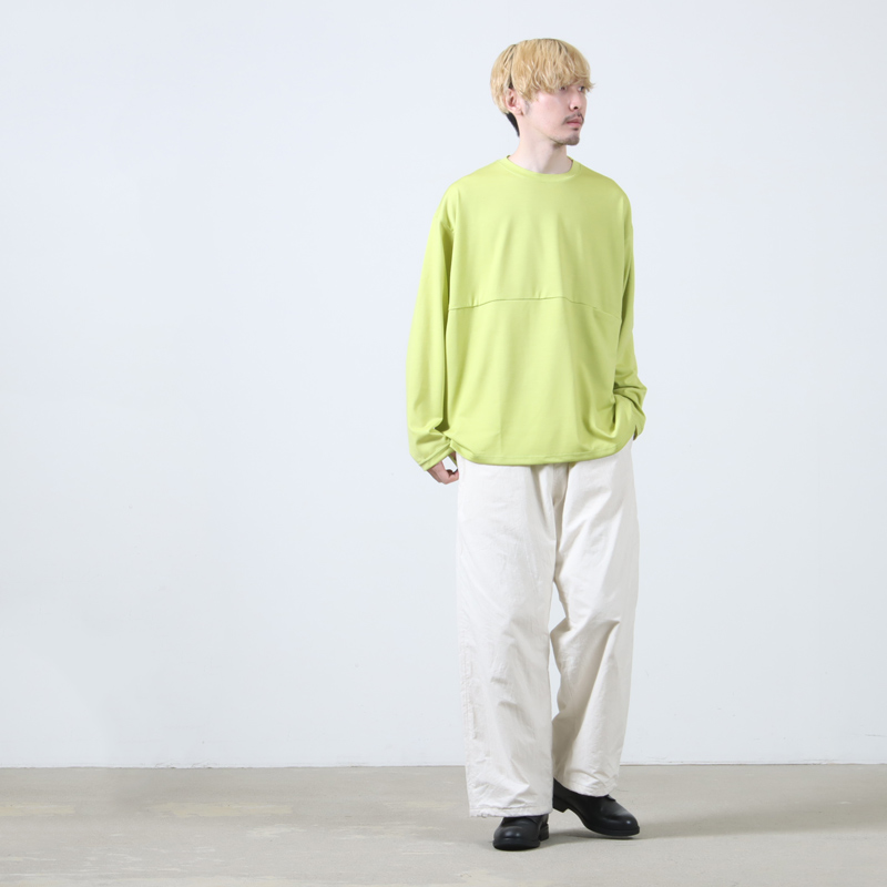 EEL() YURURI TEE L/S Super100s