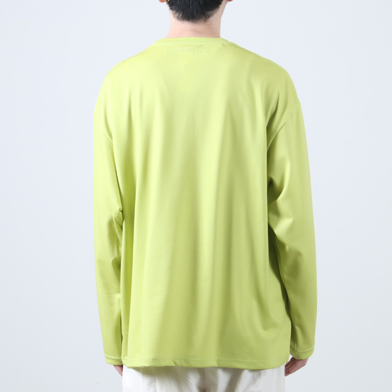 EEL() YURURI TEE L/S Super100s