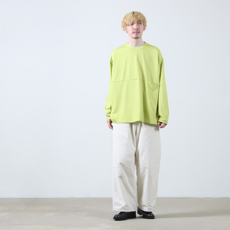 EEL() YURURI TEE L/S Super100s