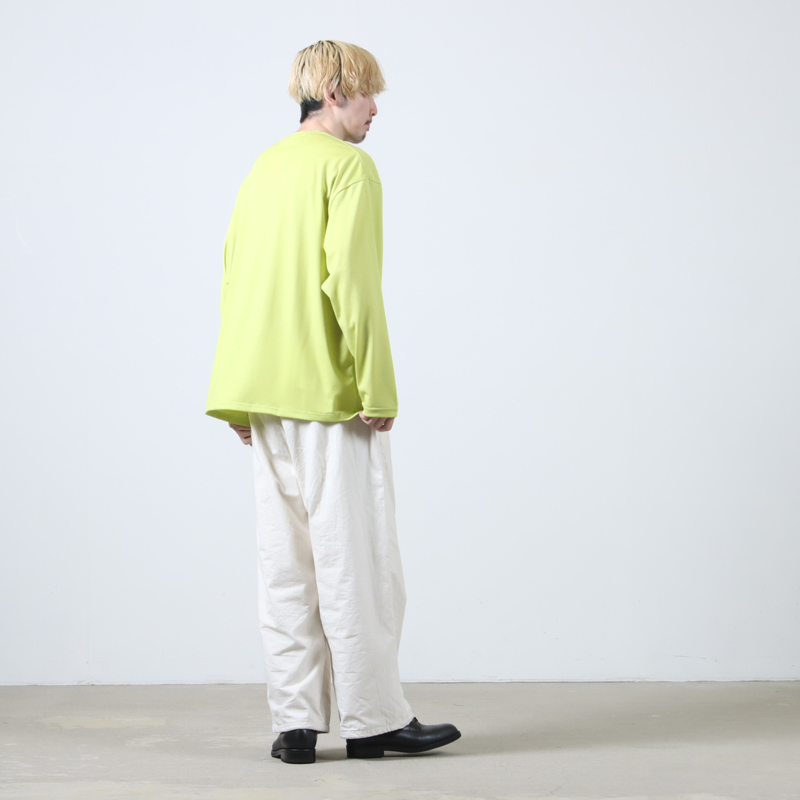 EEL() YURURI TEE L/S Super100s