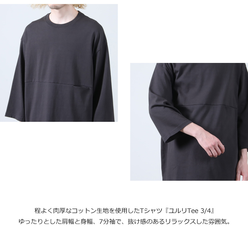 EEL() YURURI TEE 3/4