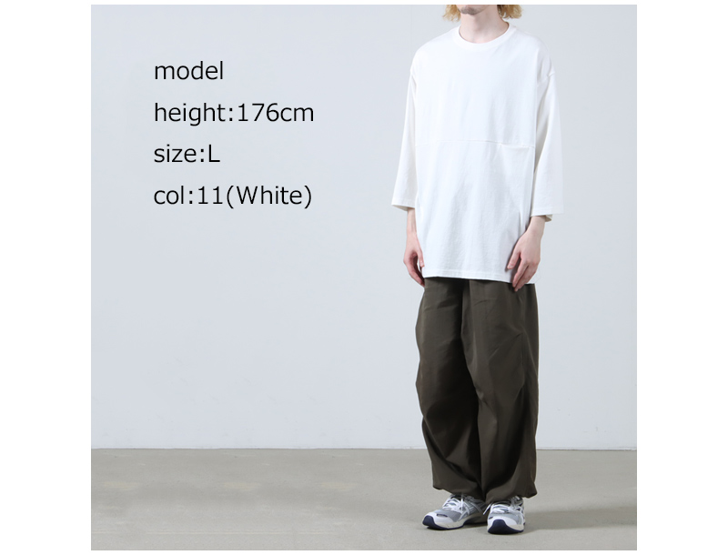 EEL() YURURI TEE 3/4