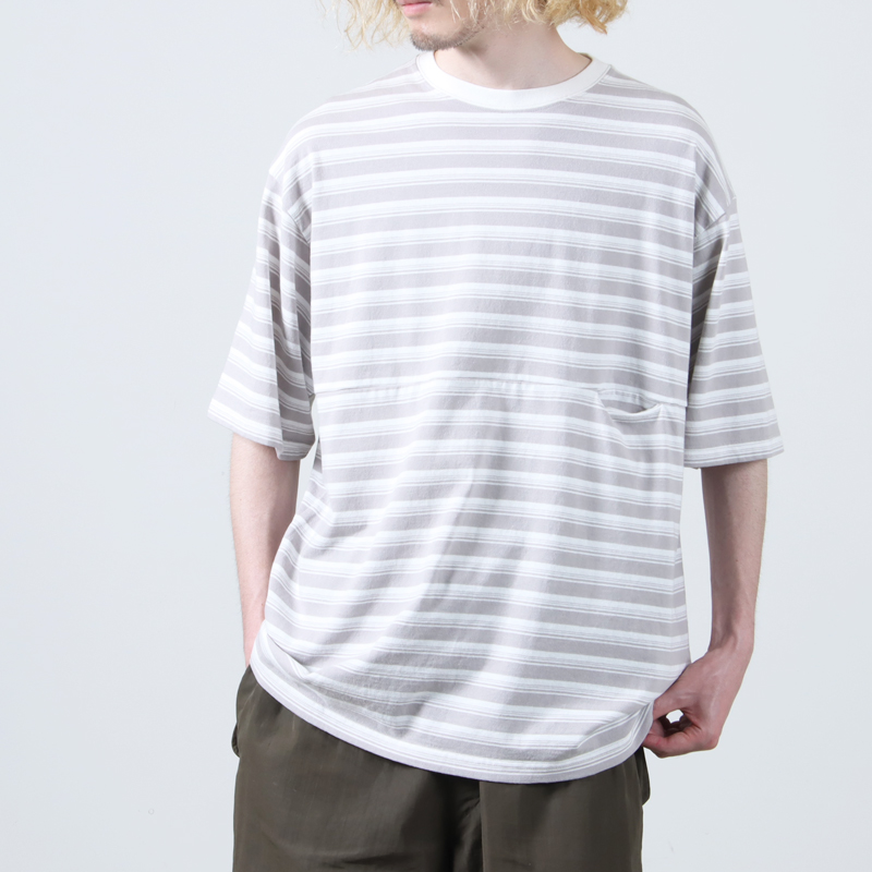 EEL() YURURI TEE 1/2border