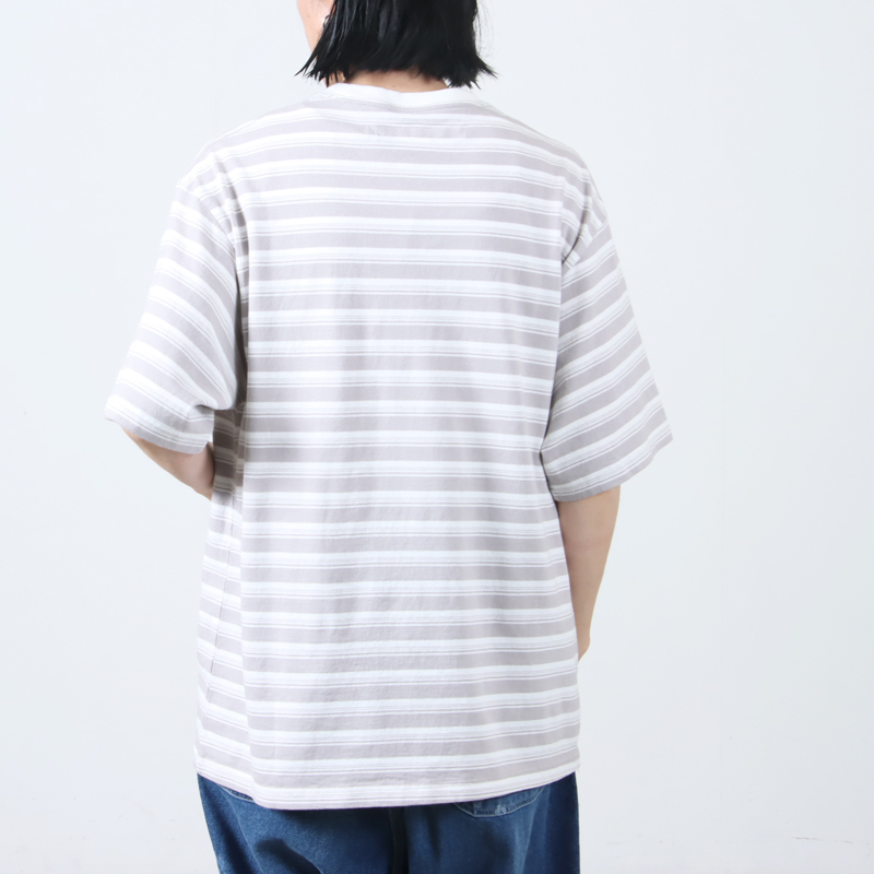 EEL() YURURI TEE 1/2border
