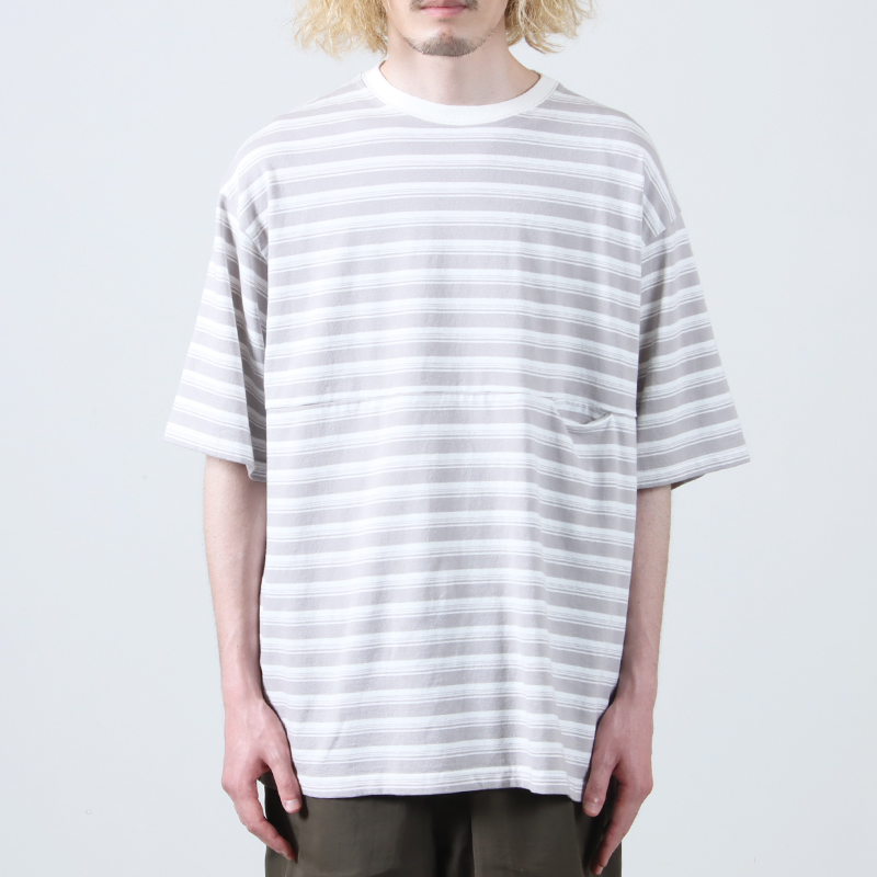 EEL() YURURI TEE 1/2border