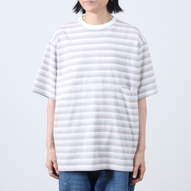 EEL() YURURI TEE 1/2border