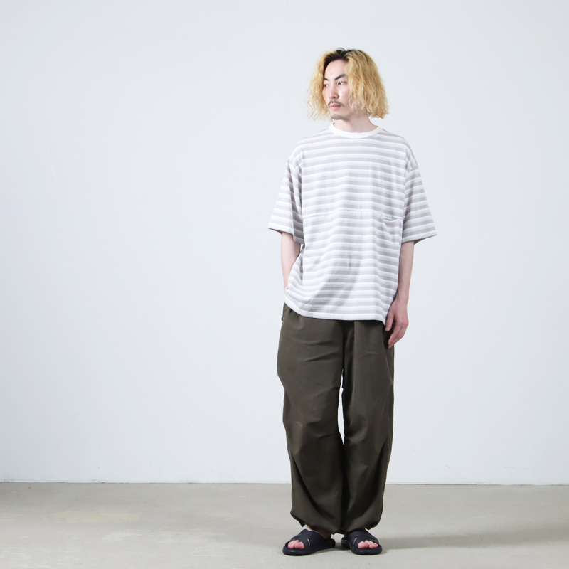 EEL() YURURI TEE 1/2border