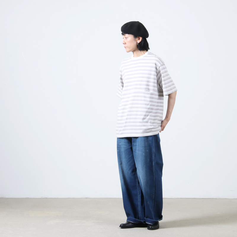 EEL() YURURI TEE 1/2border
