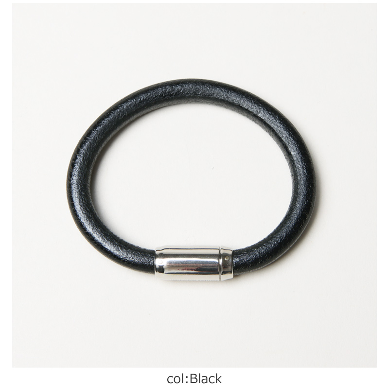END CUSTOM JEWELLERS(ɥॸ奨꡼) Magnetic Leather bracelet 8