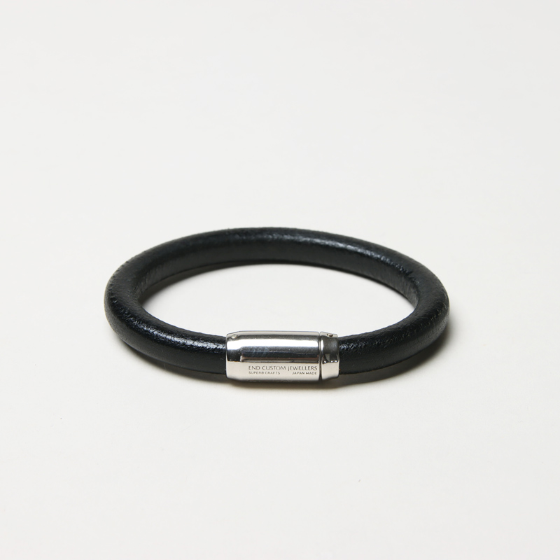 END CUSTOM JEWELLERS(ɥॸ奨꡼) Magnetic Leather bracelet 8