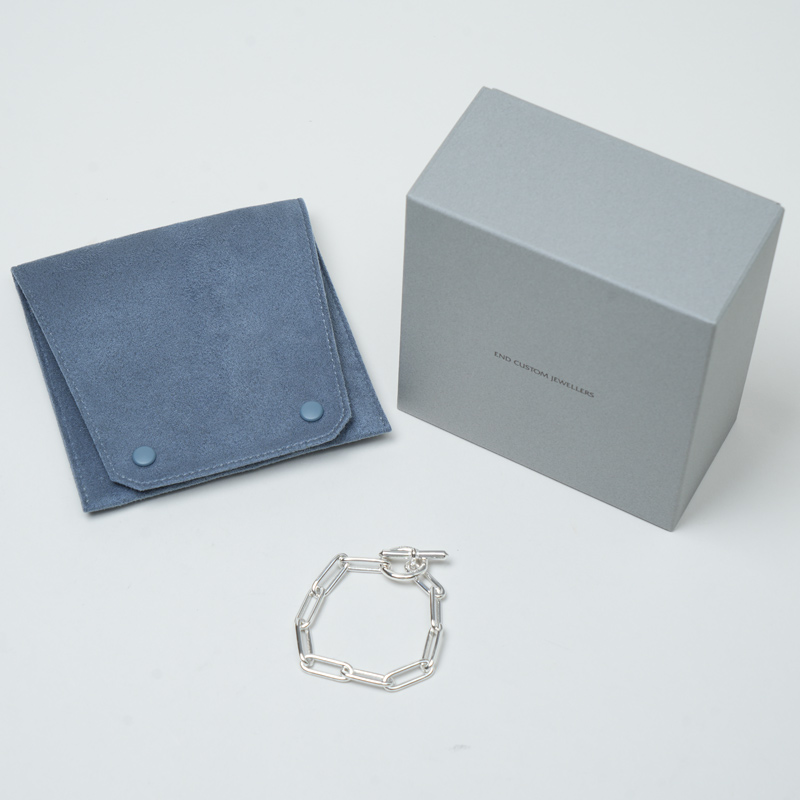 END CUSTOM JEWELLERS(����ɥ������ॸ�奨�꡼) The standard long piece bracelet XS size1