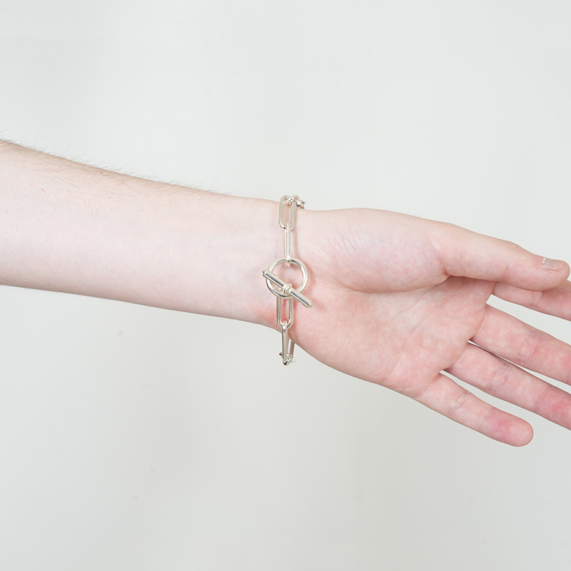 END CUSTOM JEWELLERS(����ɥ������ॸ�奨�꡼) The standard long piece bracelet XS size2